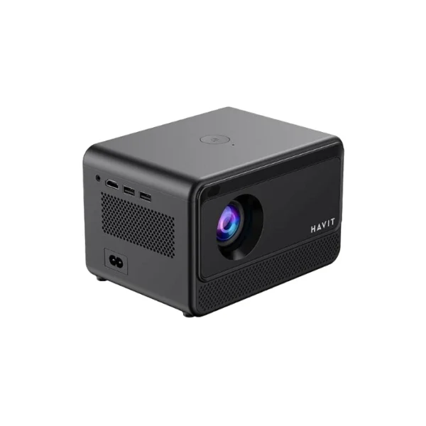Havit PJ211 Pro — Proyector Inteligente, Android TV 9.0, Resolución nativa 720P con soporte 4K, 180+ ANSI lumens - Imagen 4