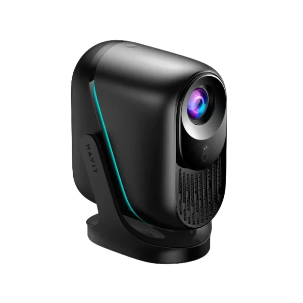 Havit PJ220 Pro — Proyector Inteligente, Android TV 13.0, Resolución nativa FHD con soporte 4K, 250 ANSI lumens - Imagen 5