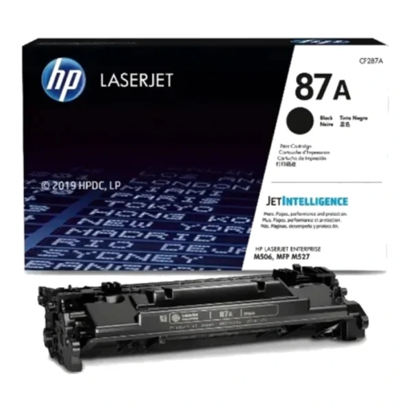 HP 87A Toner Negro Original con tecnología laser y JetIntelligence - Imagen 2