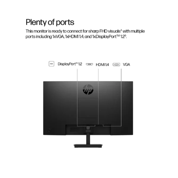HP Series 3 Pro 327ph Monitor 27" FHD 100Hz IPS, speakers, plano - Imagen 5