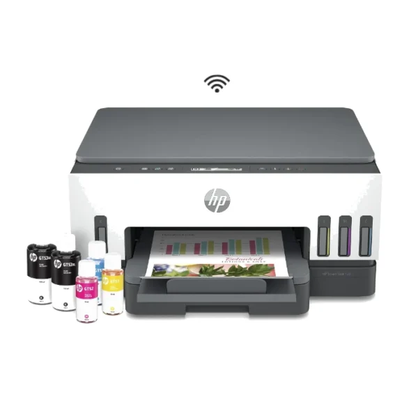 HP Smart Tank 720 — Impresora Multifuncional, Tinta Continua, Color, Wi-Fi, Smart App, Dúplex - Imagen 2