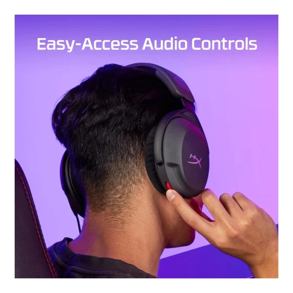 HyperX Cloud Stinger 2 Core — Audífonos con cable, micrófono, DTS Headphone, multiplataforma, negro | 683L9AA - Imagen 6