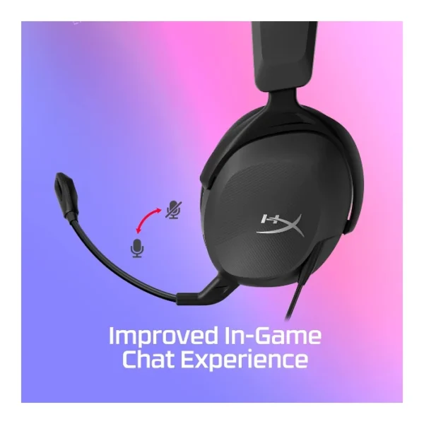HyperX Cloud Stinger 2 Core — Audífonos con cable, micrófono, DTS Headphone, multiplataforma, negro | 683L9AA - Imagen 5