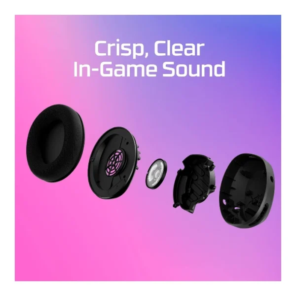 HyperX Cloud Stinger 2 Core — Audífonos con cable, micrófono, DTS Headphone, multiplataforma, negro | 683L9AA - Imagen 4