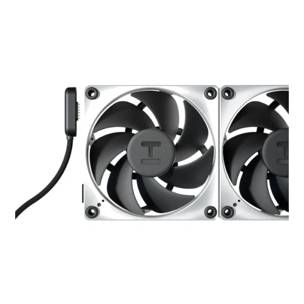 HYTE THICC FP12 Fan 3 Pack — Kit 3 Fans 120mm alto rendimiento | FAN-HYTE-FP12-BW-3 - Imagen 3