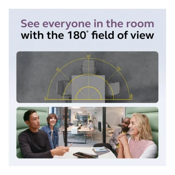 Jabra PanaCast 40 VBS — Sistema de videoconferencia todo en uno basado en Android | Con pantalla táctil IP de 10.1" | Para salas pequeñas - Imagen 5