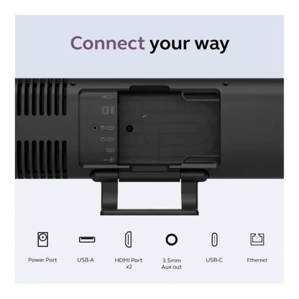 Jabra PanaCast 40 VBS — Sistema de videoconferencia todo en uno basado en Android | Con pantalla táctil IP de 10.1" | Para salas pequeñas - Imagen 7