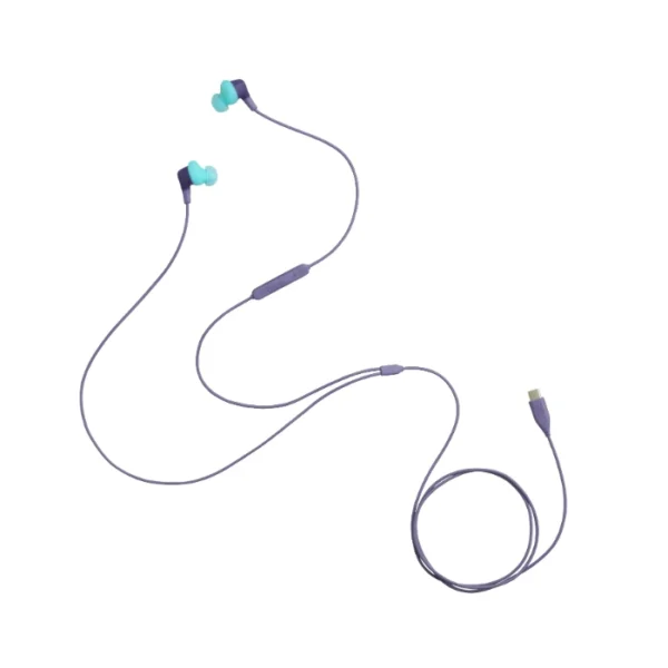 JBL Endurance Run 3 Purple — audífonos deportivos alámbricos con conector USB Tipo-C, morado - Imagen 7