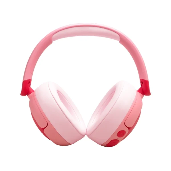 JBL Junior 470NC Pink — Audífonos inalámbricos para niños, Bluetooth, ANC, límite de volumen seguro, rosa - Imagen 6