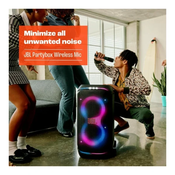 JBL PartyBox Wireless Mic —  Sistema de dos micrófonos inalámbricos y un receptor de 6.5mm, para emparejarse con bocina de la línea JBL PartyBox - Imagen 4