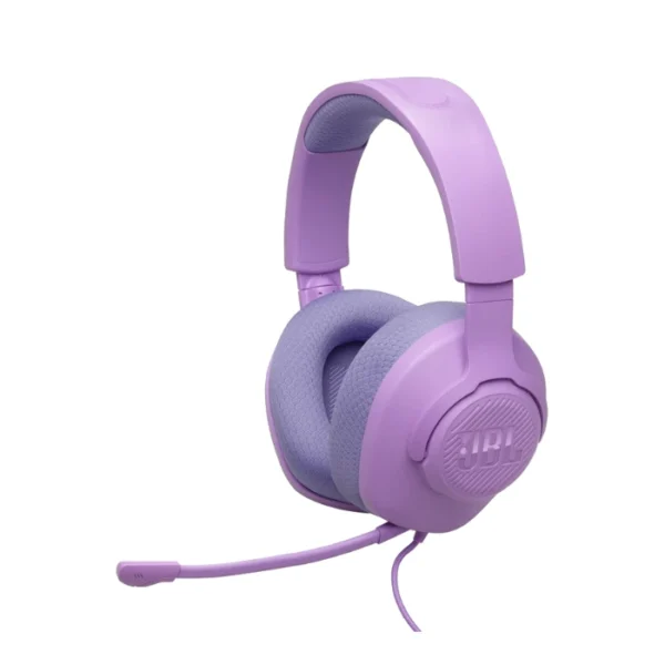 JBL Quantum 100M2 — Auriculares alámbricos | multiplataforma | 3.5mm - Morado - Imagen 4