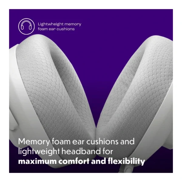 JBL Quantum 100M2 — Auriculares alámbricos | multiplataforma | 3.5mm - Blanco - Imagen 5