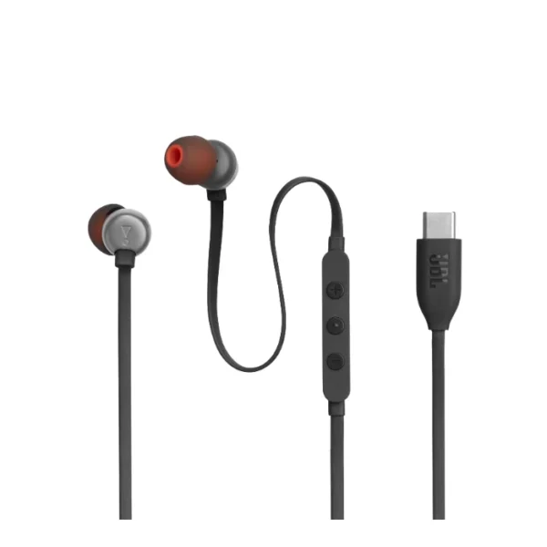 JBL Tune 310C - Auriculares alámbricos, USB-C, 3 botones - Negro - Imagen 5