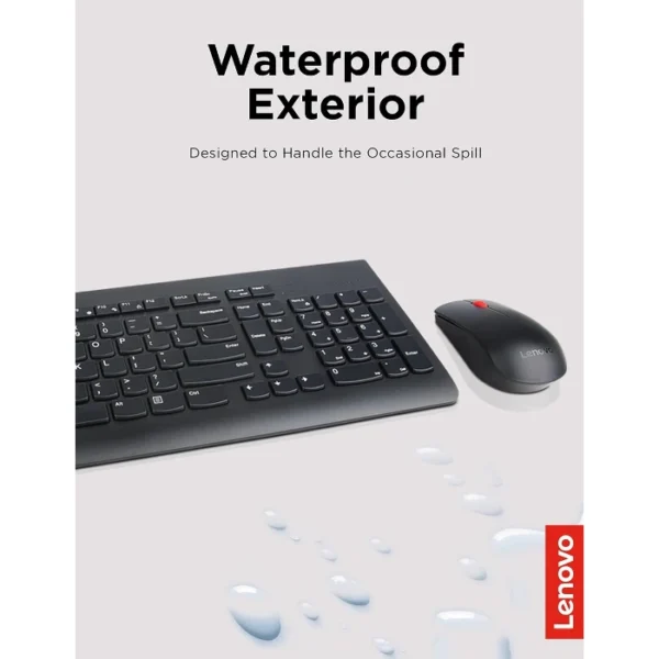 Lenovo 510 — Combo de Teclado y Mouse, Inalámbrico, Español, Negro - Imagen 5