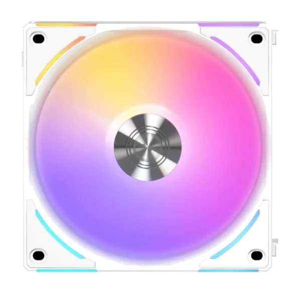 Lian Li UNI Fan AL120 V2 ARGB White — Kit 3 Fans 120mm, blanco | G99.12ALV23W.00 - Imagen 3