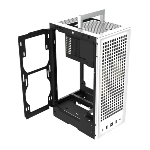 HYTE Revolt 3 White — Caja Mini ITX Premium, sin fans, blanco | CS-HYTE-REVOLT3-W - Imagen 3