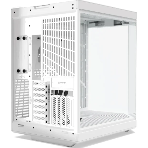 HYTE Y70 Snow White — Caja ATX, sin Fans, incluye PCIe 4.0 Riser Cable, blanco | CS-HYTE-Y70-WW - Imagen 3