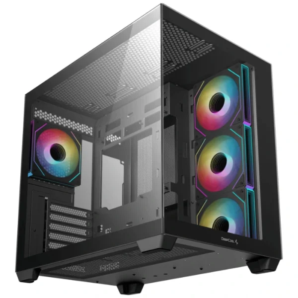 DeepCool CG530 4F — Caja ATX, 4 Fans, negro | R-CG530-BKADA4-G-1 - Imagen 4