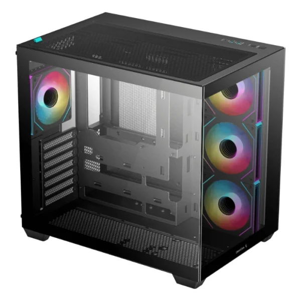 DeepCool CG530 4F — Caja ATX, 4 Fans, negro | R-CG530-BKADA4-G-1 - Imagen 2