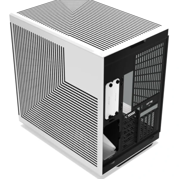 HYTE Y70 Panda — Caja ATX, sin Fans, incluye PCIe 4.0 Riser Cable, blanco | CS-HYTE-Y70-BW - Imagen 5