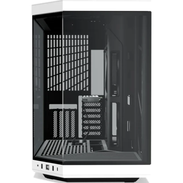 HYTE Y70 Panda — Caja ATX, sin Fans, incluye PCIe 4.0 Riser Cable, blanco | CS-HYTE-Y70-BW - Imagen 2
