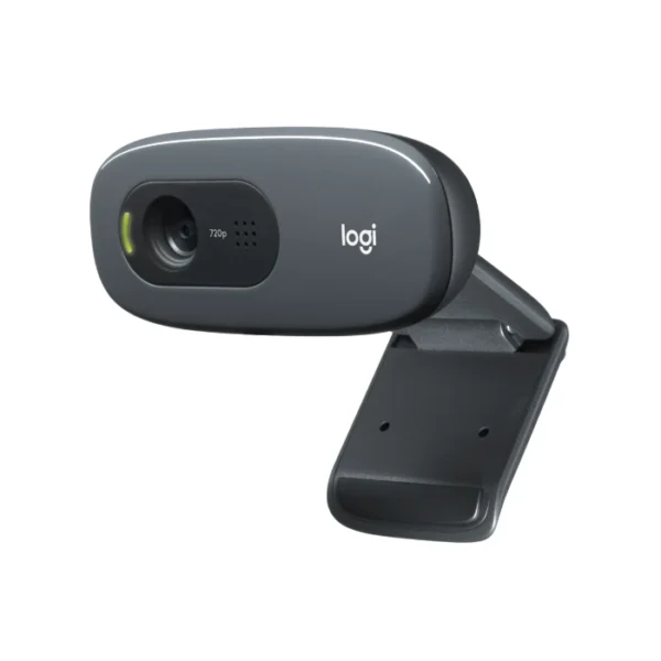 Logitech C270 — Webcam HD 720p - Gris oscuro