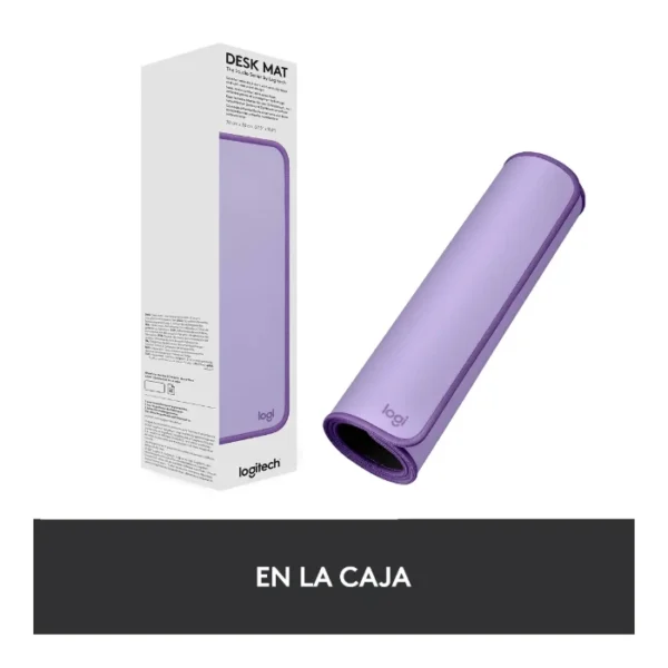 Logitech Desk Mat Studio Series Mouse pad 30 x 70 cm - Lavanda - Imagen 6