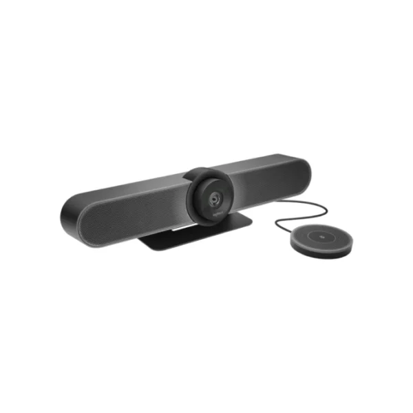 Logitech Expansion Mic para MEETUP — Micrófono de expansión para MeetUp, Plug-and-Play, cancelación de ruido, PC/Mac/Laptop/Macbook/Tableta - Negro