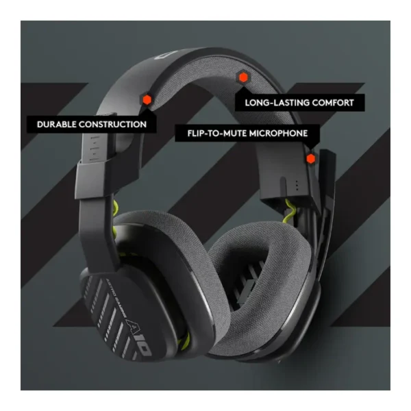 ASTRO Gaming A10 Gen 2 — Auricular con cable y micrófono - Negro - Imagen 6