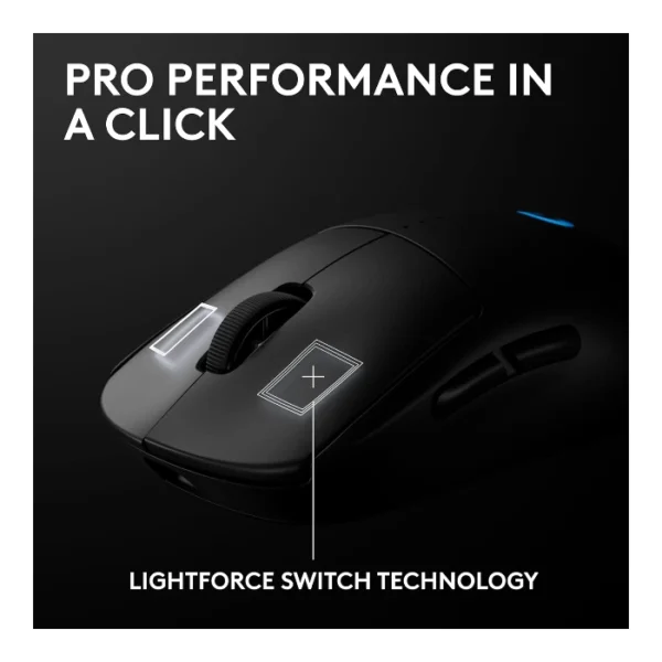 Logitech G PRO 2 LIGHTSPEED — Mouse inalámbrico, 32K DPI, HERO 2 - Negro - Imagen 6