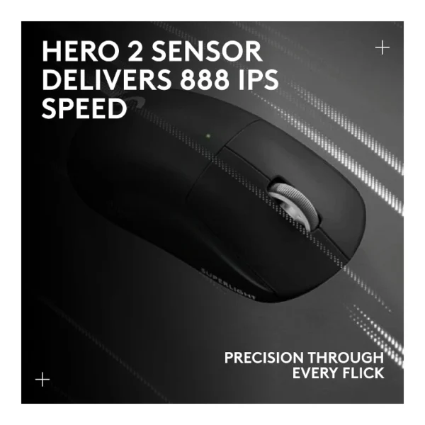 Logitech G PRO X SUPERLIGHT 2 — Mouse LIGHTSPEED, HERO 2 Sensor, 32K DPI - Imagen 5