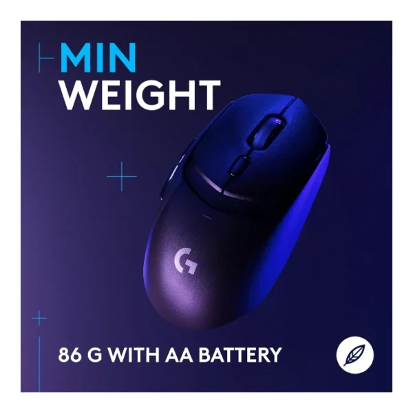 Logitech G309 Lightspeed — Mouse inalámbrico, Bluetooth - Negro - Imagen 4
