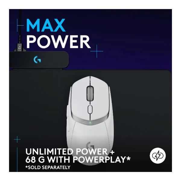 Logitech G309 Lightspeed — Mouse inalámbrico, Bluetooth - Blanco - Imagen 7