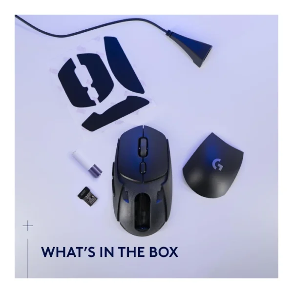 Logitech G309 Lightspeed — Mouse inalámbrico, Bluetooth - Negro - Imagen 7
