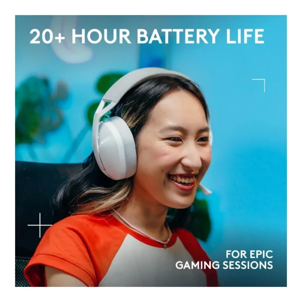Logitech G321 LIGHTSPEED — Auricular inalámbrico, Bluetooth - Blanco - Imagen 7
