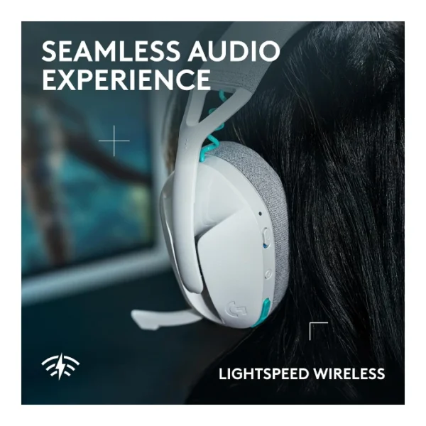 Logitech G321 LIGHTSPEED — Auricular inalámbrico, Bluetooth - Blanco - Imagen 5