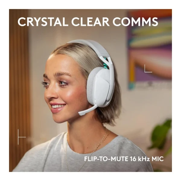 Logitech G321 LIGHTSPEED — Auricular inalámbrico, Bluetooth - Blanco - Imagen 2