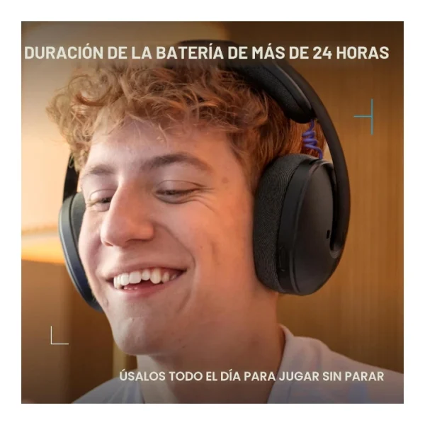 Logitech G325 LIGHTSPEED — Auriculares Wireless, ligeros - Negro - Imagen 6