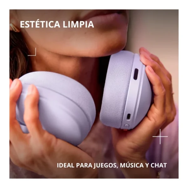 Logitech G325 LIGHTSPEED — Auriculares Wireless, ligeros - Lila - Imagen 2