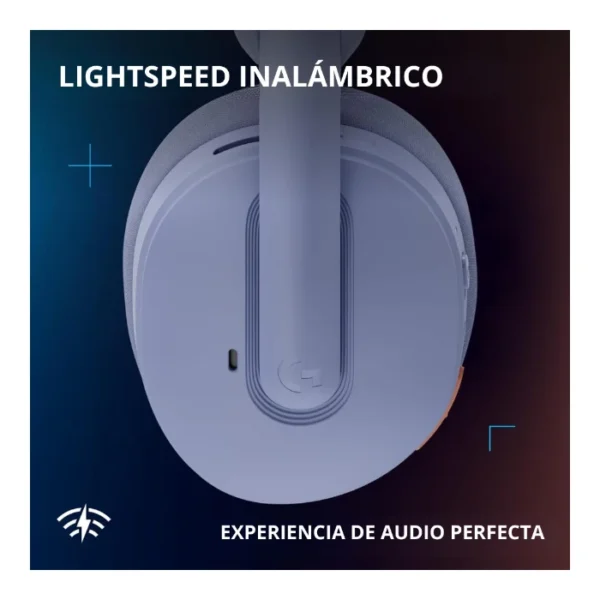 Logitech G325 LIGHTSPEED — Auriculares Wireless, ligeros - Lila - Imagen 6
