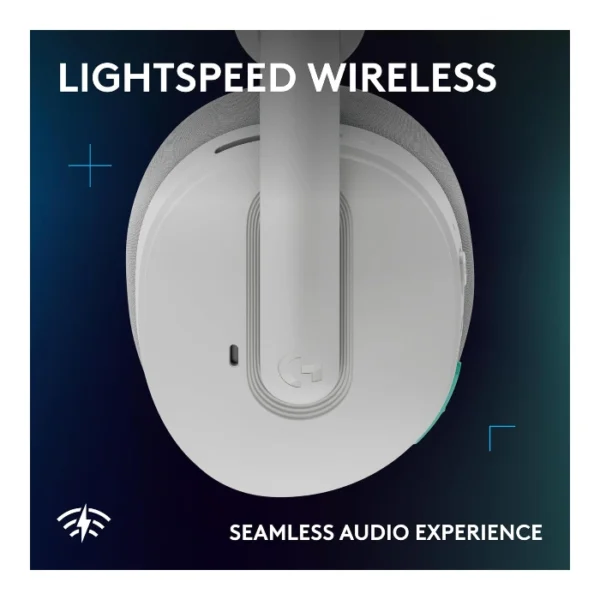 Logitech G325 LIGHTSPEED — Auriculares Wireless, ligeros - Blanco - Imagen 3