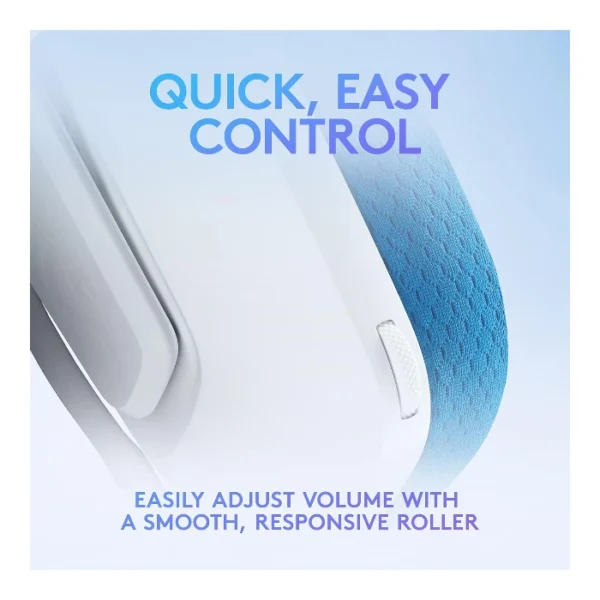 Logitech G335 — Audífono con cable, 3.5mm, multiplataforma - Blanco - Imagen 3