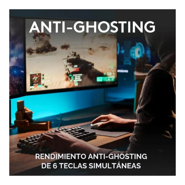 Logitech G413 TKL SE — Teclado Mecánico, alámbrico, inglés - Imagen 3