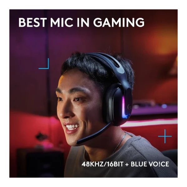 Logitech G522 LIGHTSPEED — Auricular inalámbrico, 2.4 GHz, Bluetooth, USB-C - Negro - Imagen 3