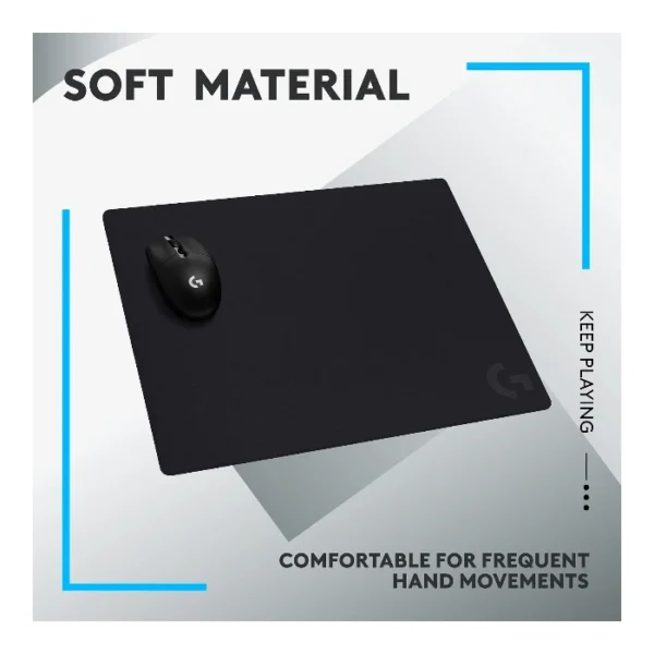Logitech G740 — Mouse Pad 40 x 46 cm, Grosor 5mm, Negro - Imagen 7