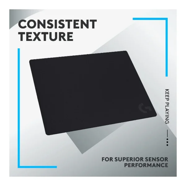 Logitech G740 — Mouse Pad 40 x 46 cm, Grosor 5mm, Negro - Imagen 5