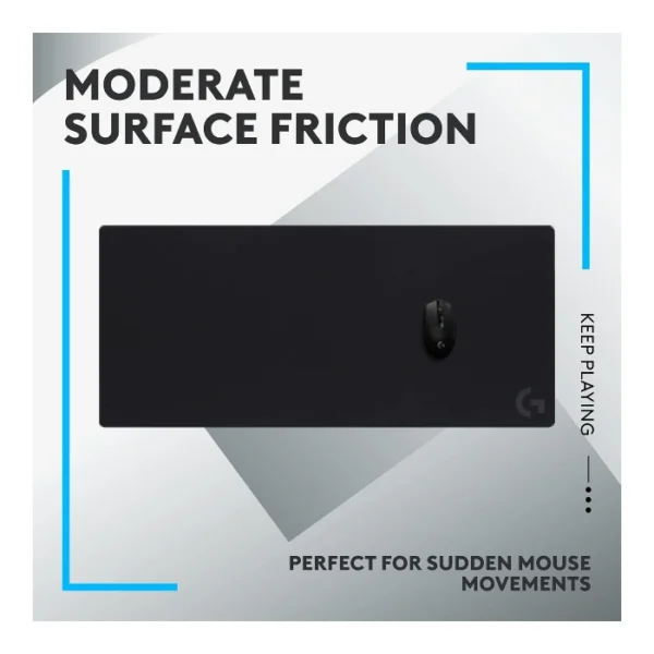 Logitech G840 — Mouse Pad 90 x 40 cm - Negro - Imagen 2