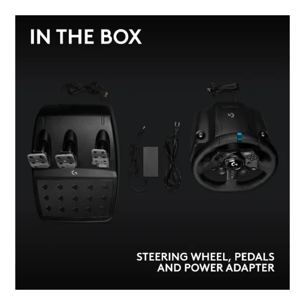 Logitech G923 TRUEFORCE — Volante de carreras + pedales, para PS5, PS4 y PC - Imagen 8