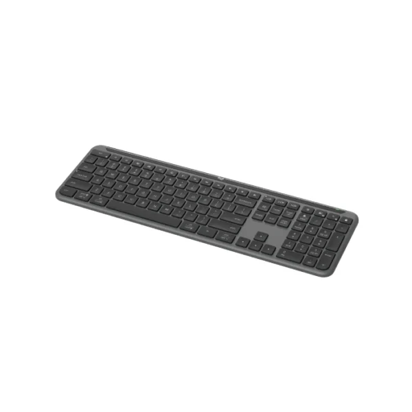Logitech K950 Signature Slim — Teclado inalámbrico, Bluetooth, español, multidispositivo - Grafito - Imagen 4