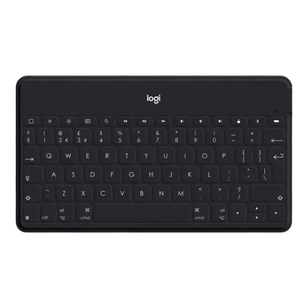 Logitech Keys to Go — Teclado portable, Bluetooth, inglés, compatible con Apple iPad Air 2 - Negro
